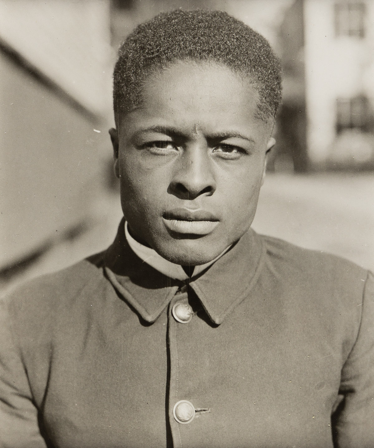 LEWIS W. HINE (1874-1940) Portrait of a black man.